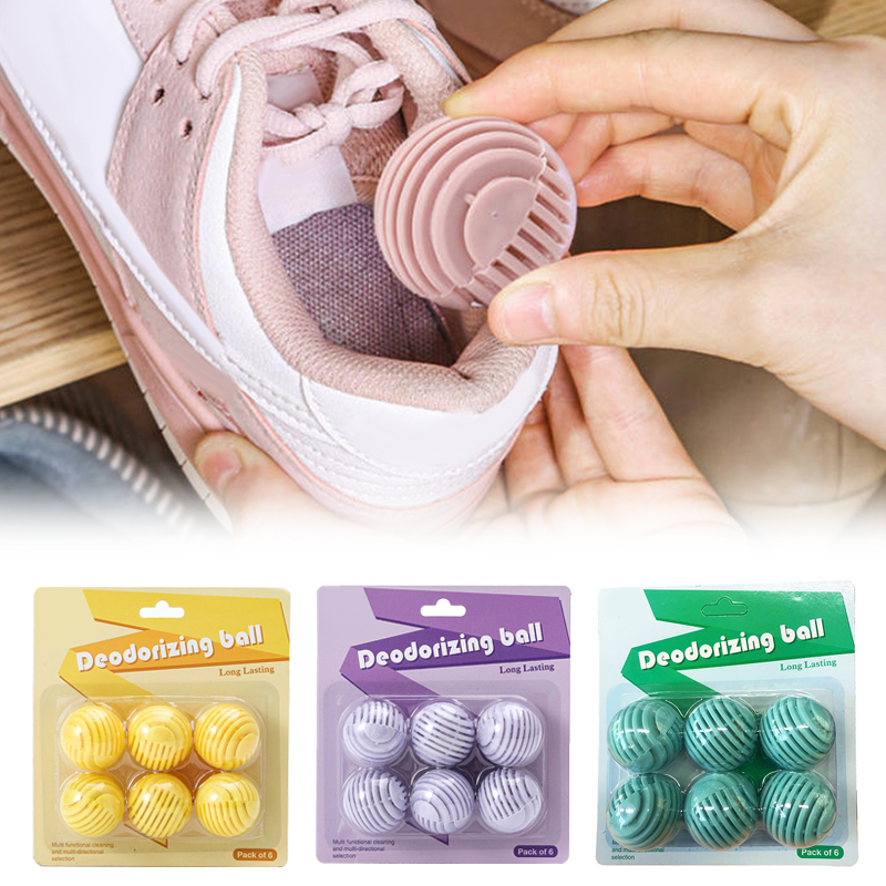 Shoe Deodorizer Ball - Долговечные ароматизированные шарики-освежители, защита от влаги