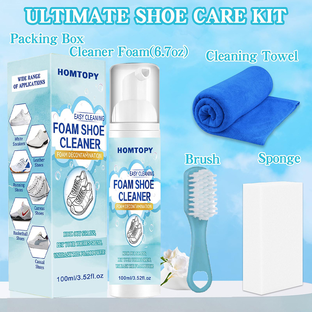 Набор для чистки обуви, средст – обзор и цена Sneaker Care Cleaning Kit
